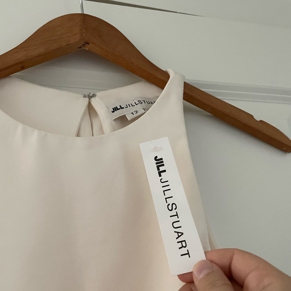 NWT BHLDN Jill Jill Stuart Barrett Mini Dress Ivory - Picture 6 of 10